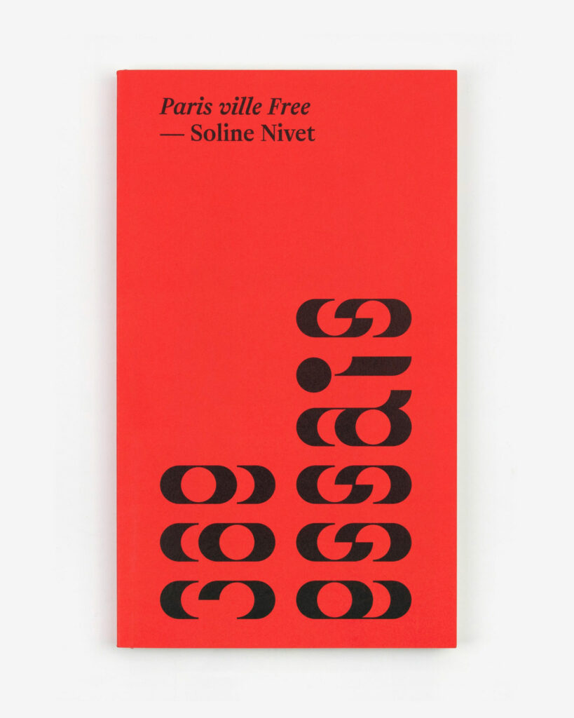 Paris ville Free de Soline Nivet (369 éditions, collection essais)